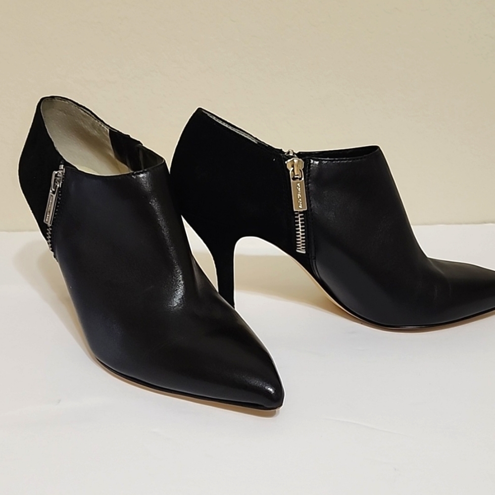 Authentic MK Clara Black Ankle Bootie.